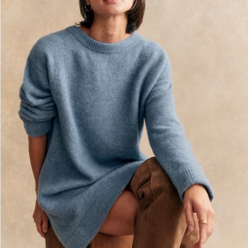 Sezane Freja Sweater Dress